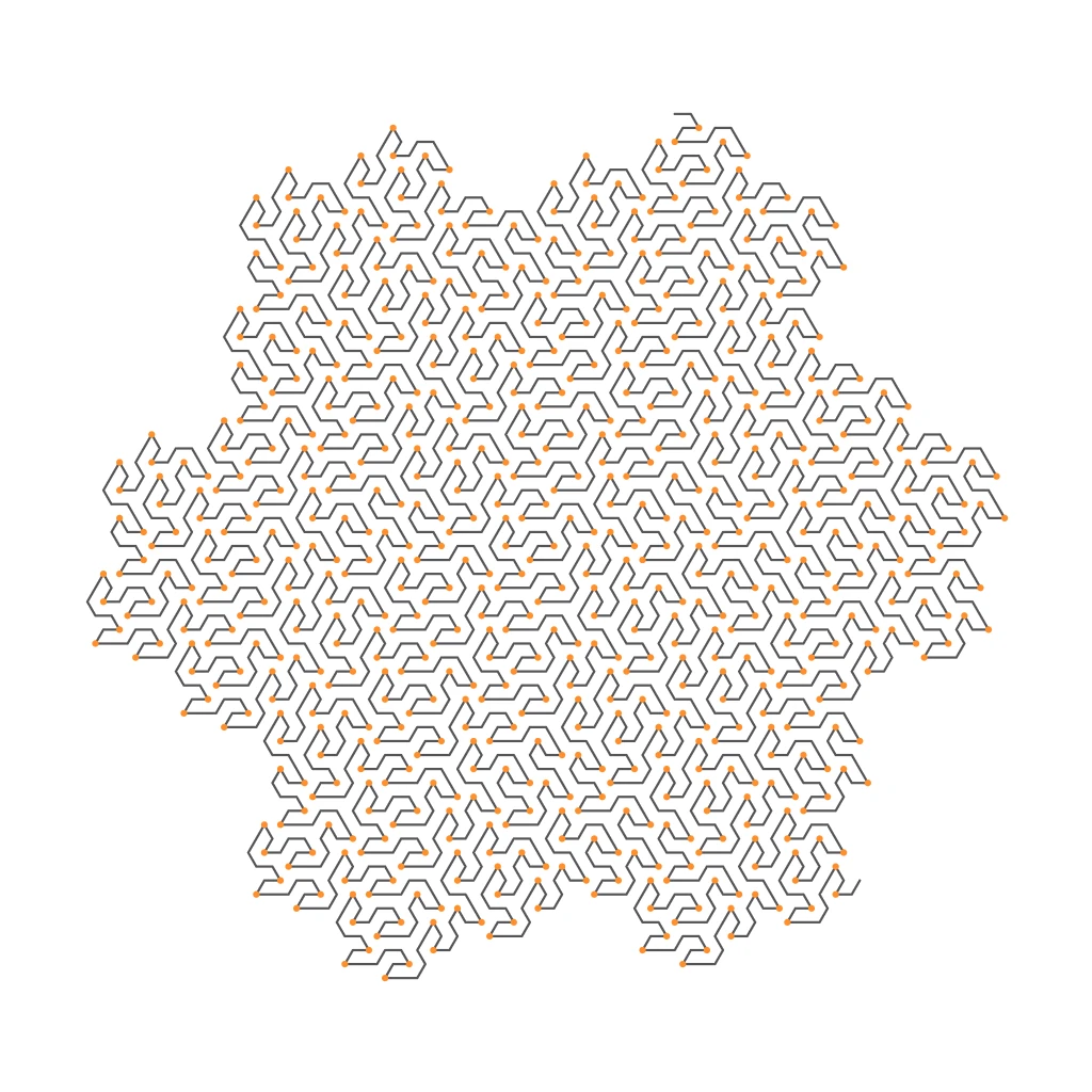 The toolpath