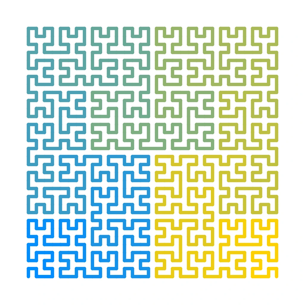 Space-filling curves