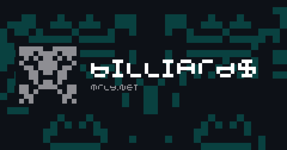 billiards card