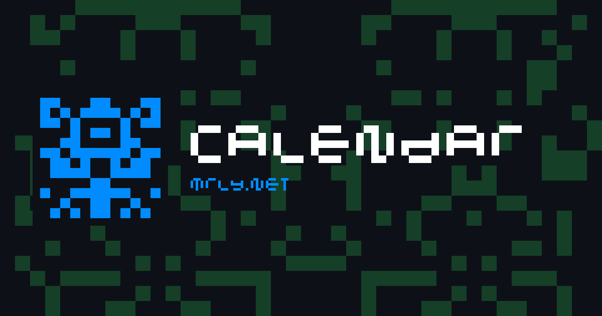 calendar card
