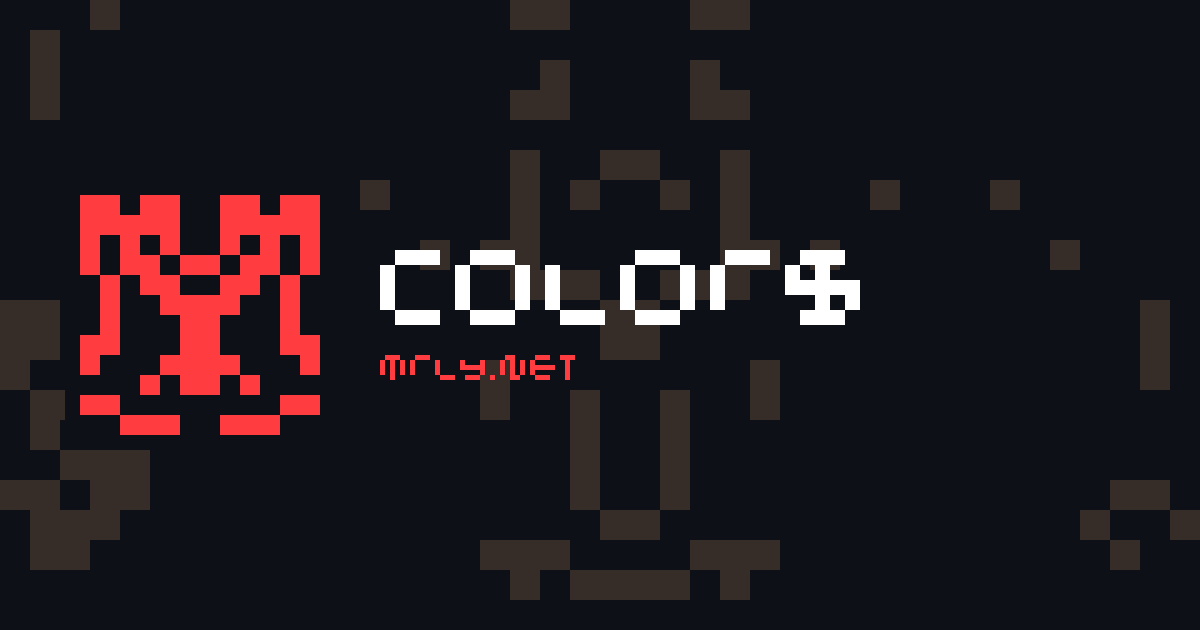 colors card