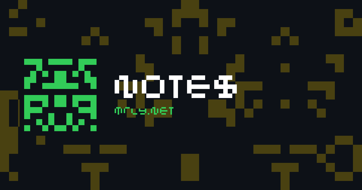 notes card