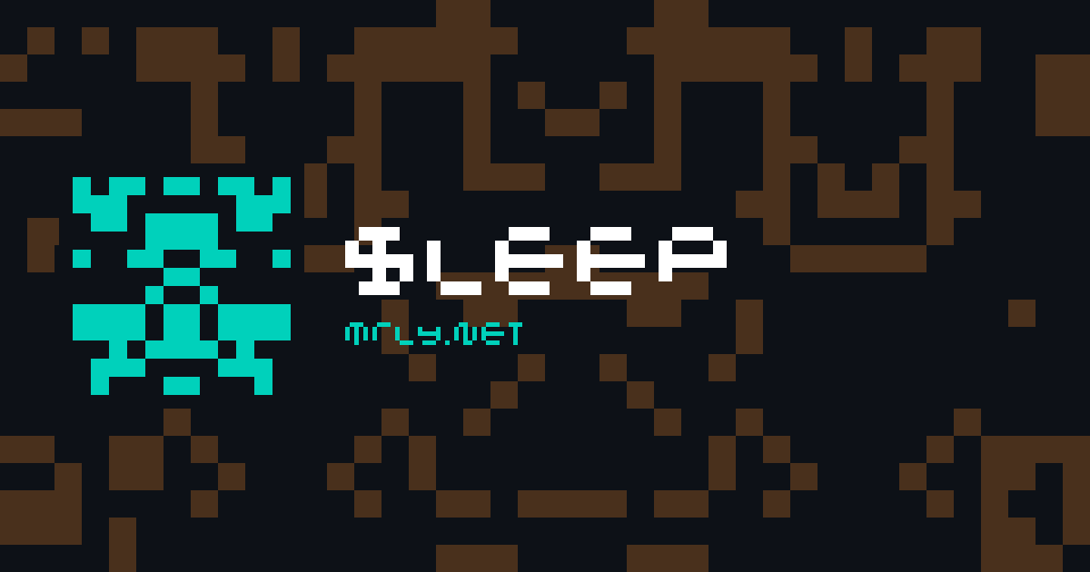 sleep card