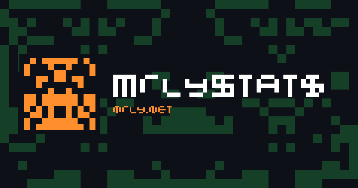 MrlyStats card